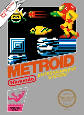 Metroid (USA) box cover front